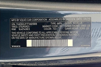 2026 Volvo XC90 B6 Ultra