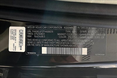 2026 Volvo XC90 B6 Ultra