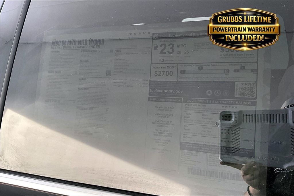 2026 Volvo XC90 B6 Ultra