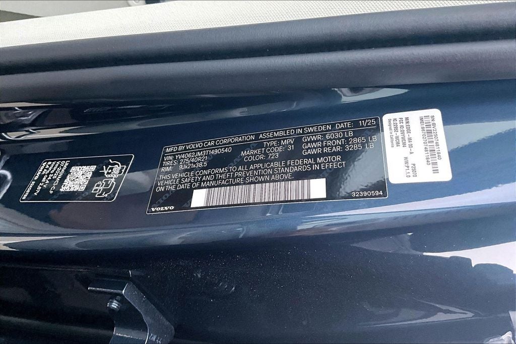 2026 Volvo XC90 B6 Ultra