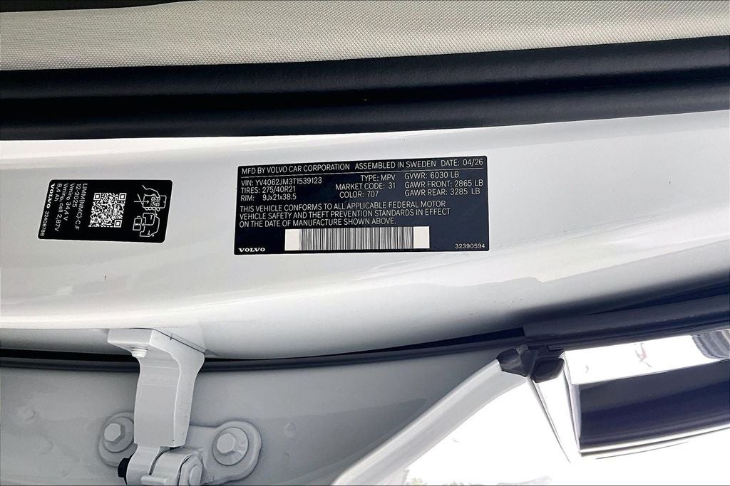 2026 Volvo XC90 B6 Ultra