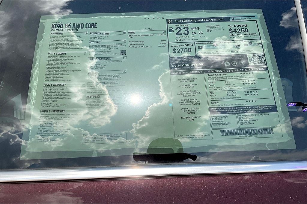 2025 Volvo XC90 B6 Core 2025.5