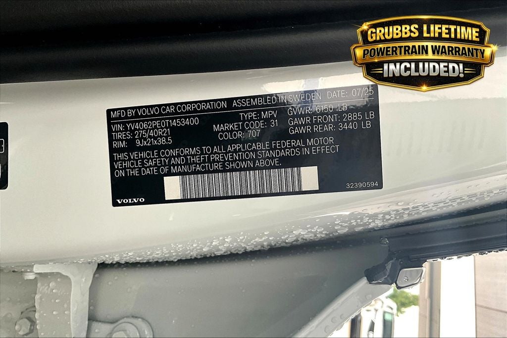 2026 Volvo XC90 B6 Plus 7-Seater