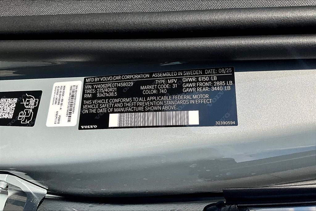 2026 Volvo XC90 B6 Plus 7-Seater