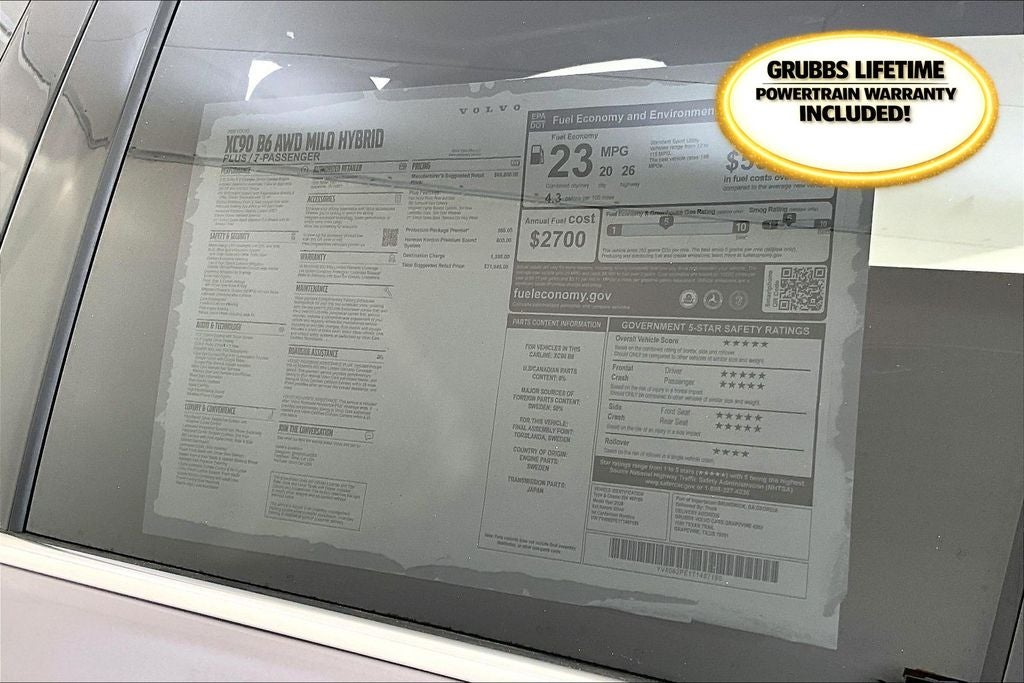 2026 Volvo XC90 B6 Plus 7-Seater