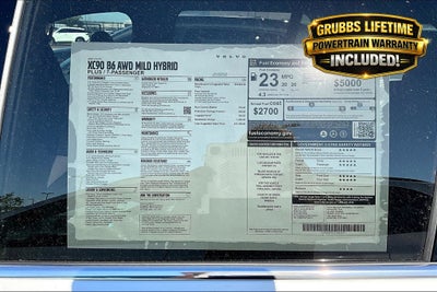 2026 Volvo XC90 B6 Plus 7-Seater