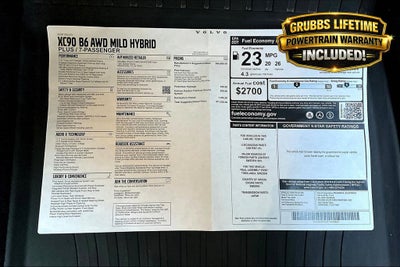 2026 Volvo XC90 B6 Plus 7-Seater