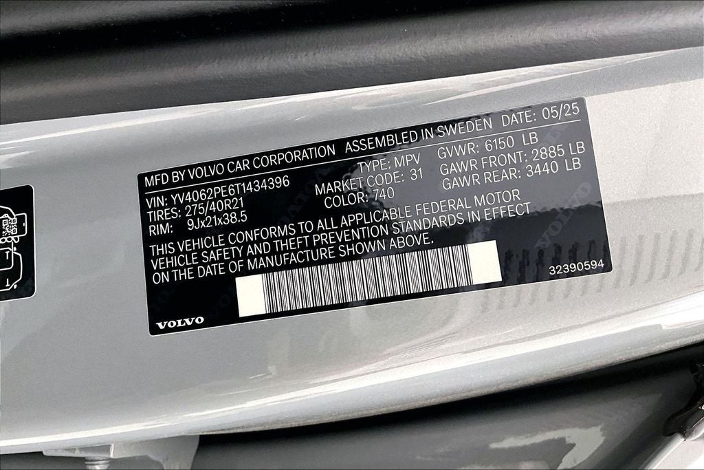 2026 Volvo XC90 B6 Plus 7-Seater