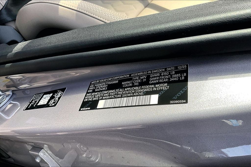 2026 Volvo XC90 B6 Plus 7-Seater