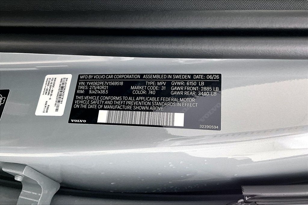 2027 Volvo XC90 B6 Plus 7-Seater
