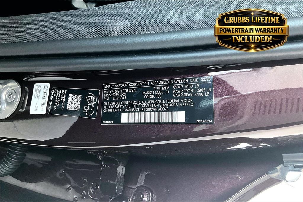 2026 Volvo XC90 B6 Plus 7-Seater