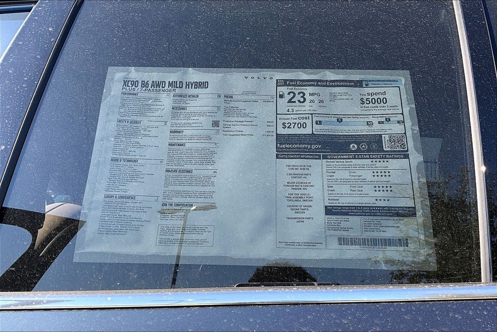 2026 Volvo XC90 B6 Plus 7-Seater