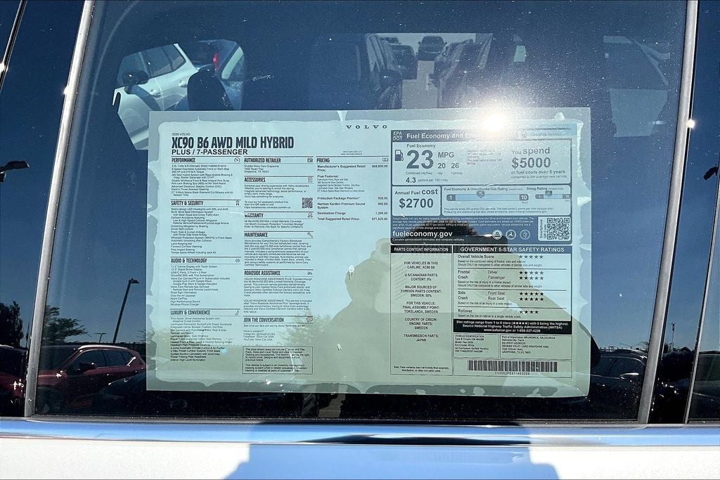 2026 Volvo XC90 B6 Plus 7-Seater