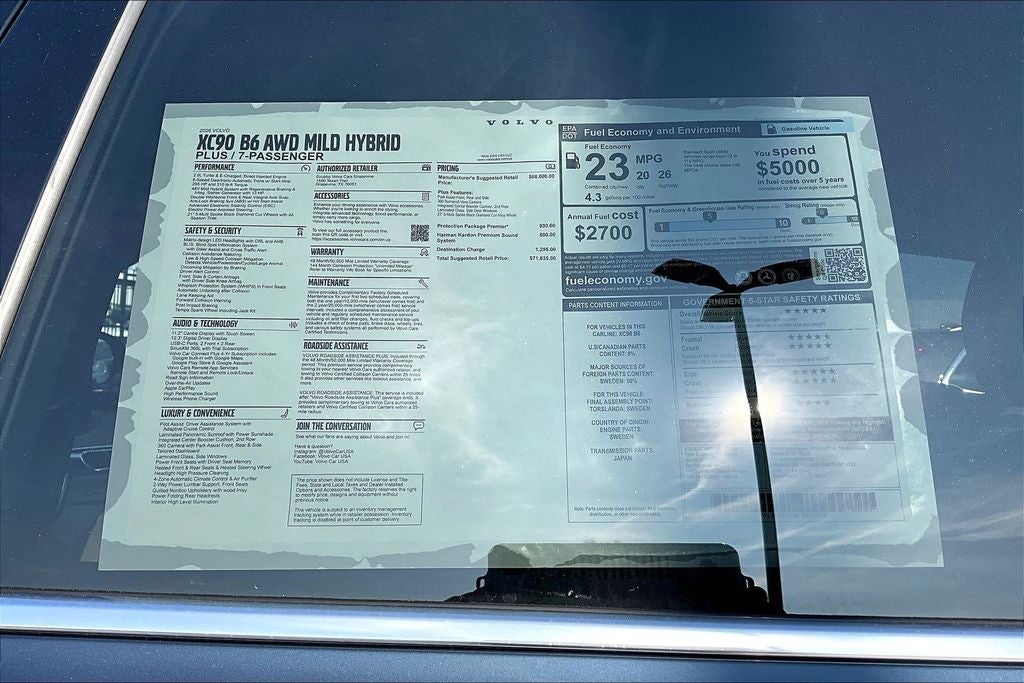 2026 Volvo XC90 B6 Plus 7-Seater