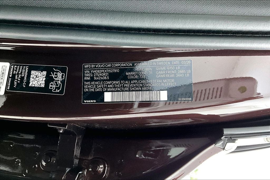 2026 Volvo XC90 B6 Plus 7-Seater