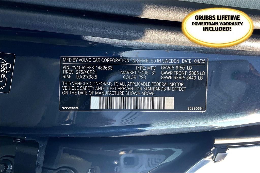 2026 Volvo XC90 B6 Ultra