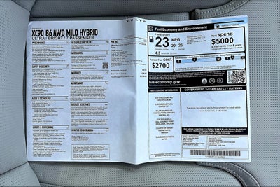 2026 Volvo XC90 B6 Ultra