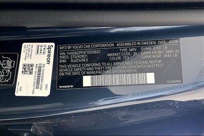 2026 Volvo XC90 B6 Ultra