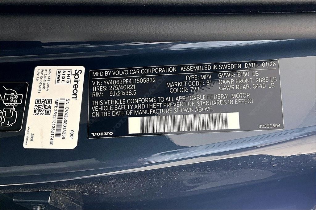 2026 Volvo XC90 B6 Ultra