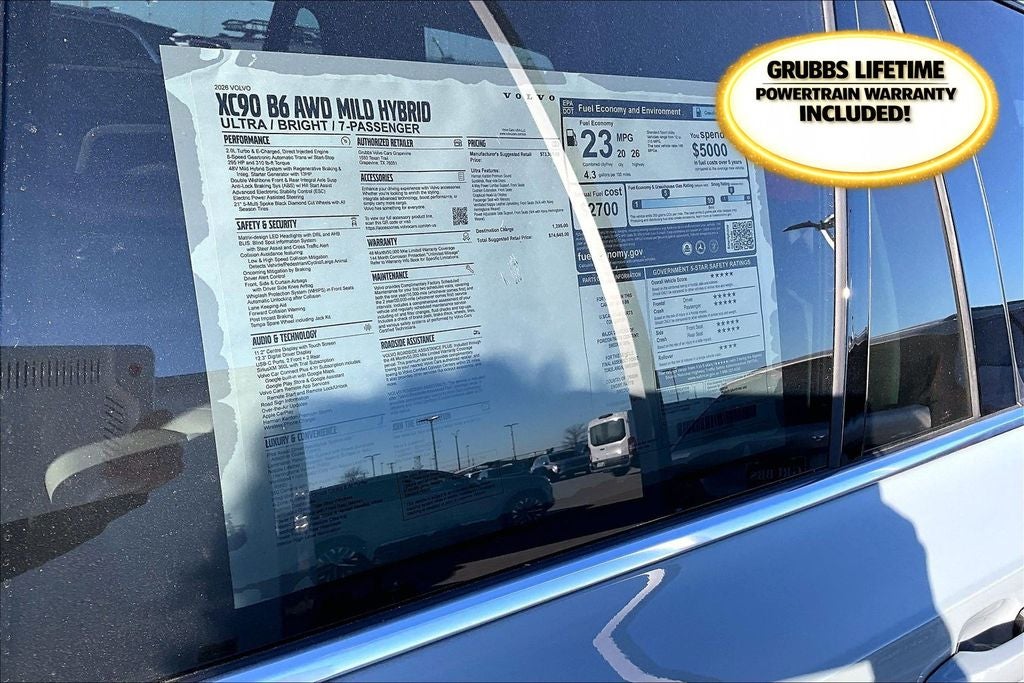 2026 Volvo XC90 B6 Ultra