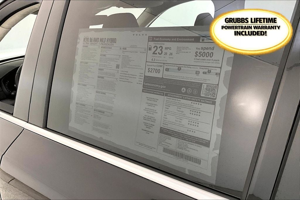 2026 Volvo XC90 B6 Ultra