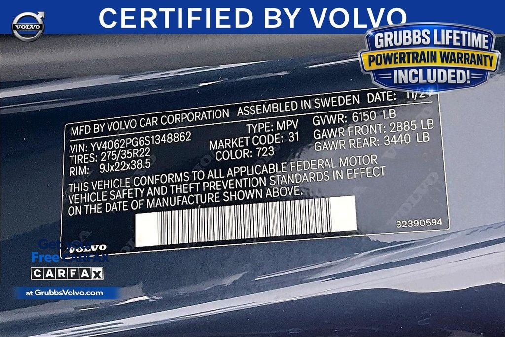 2025 Volvo XC90 B6 Ultra 2025.5