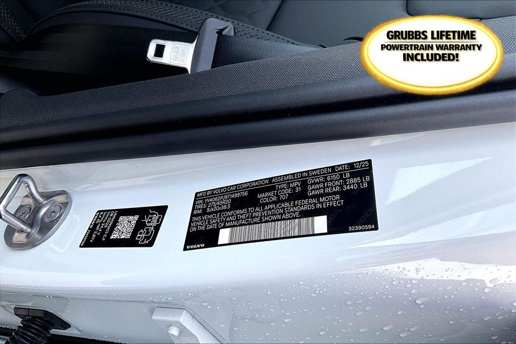 2026 Volvo XC90 B6 Core