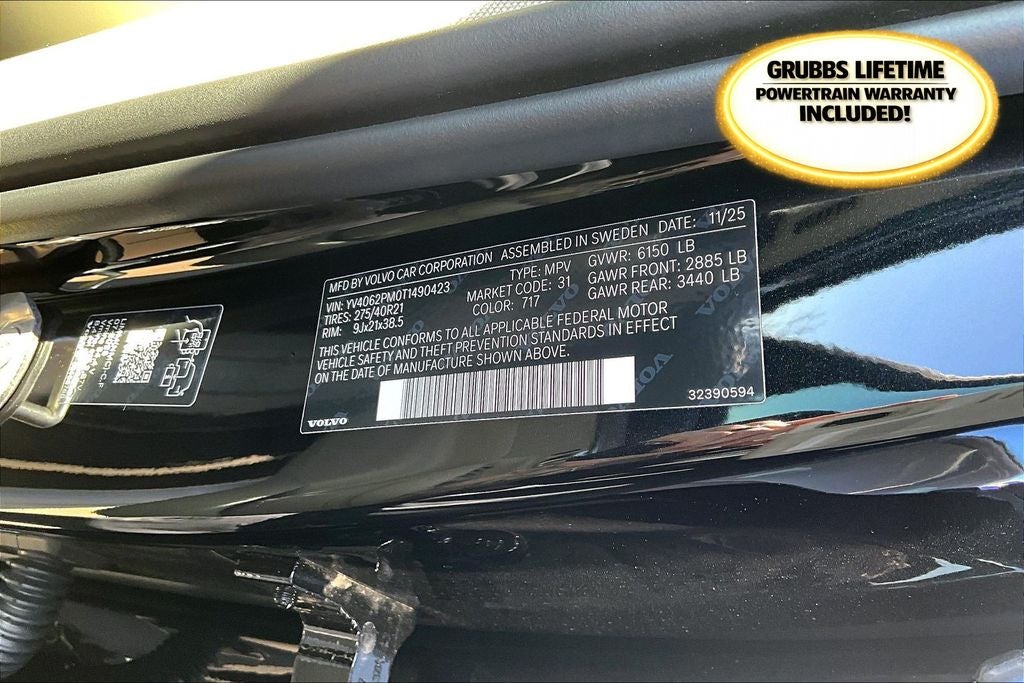 2026 Volvo XC90 B6 Ultra