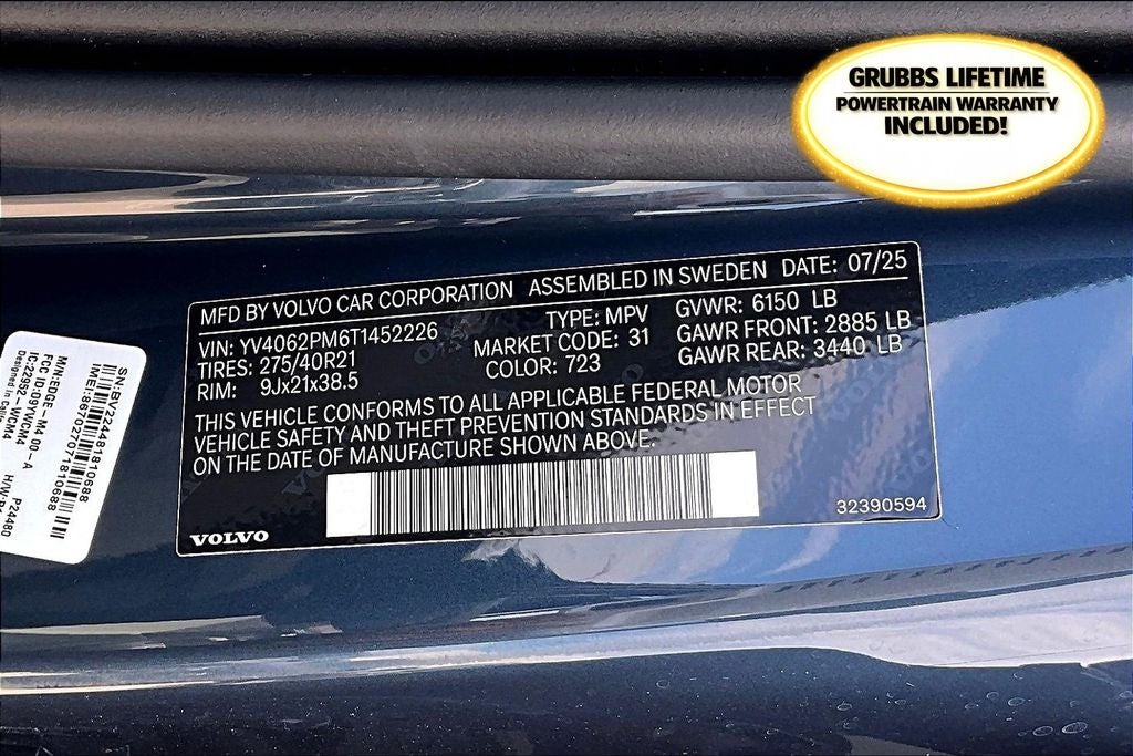 2026 Volvo XC90 B6 Ultra