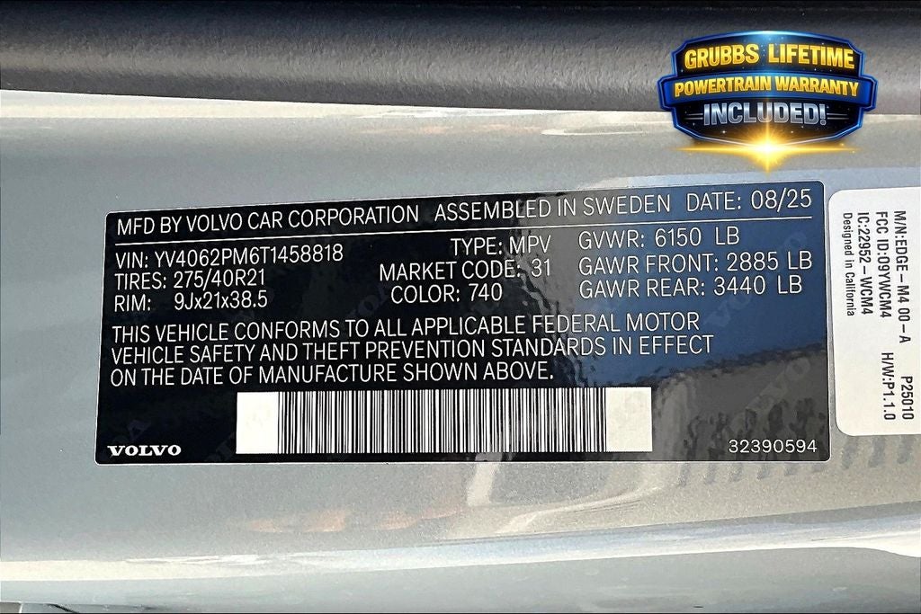 2026 Volvo XC90 B6 Ultra
