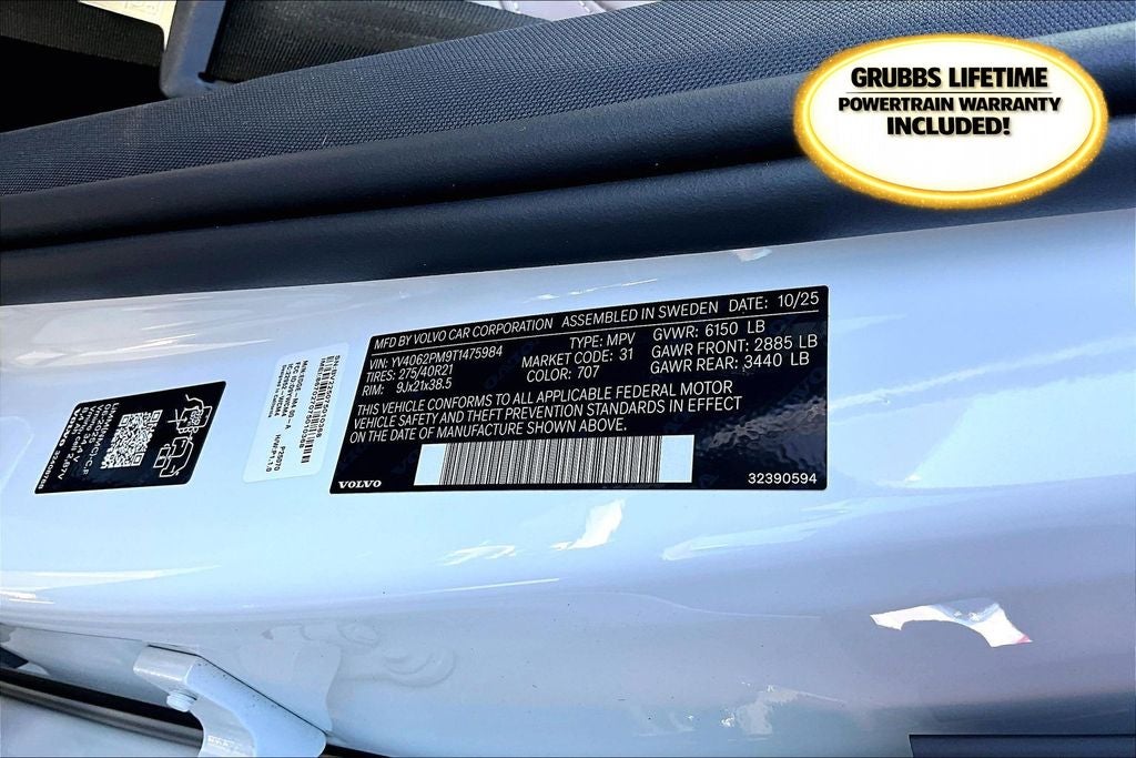 2026 Volvo XC90 B6 Ultra