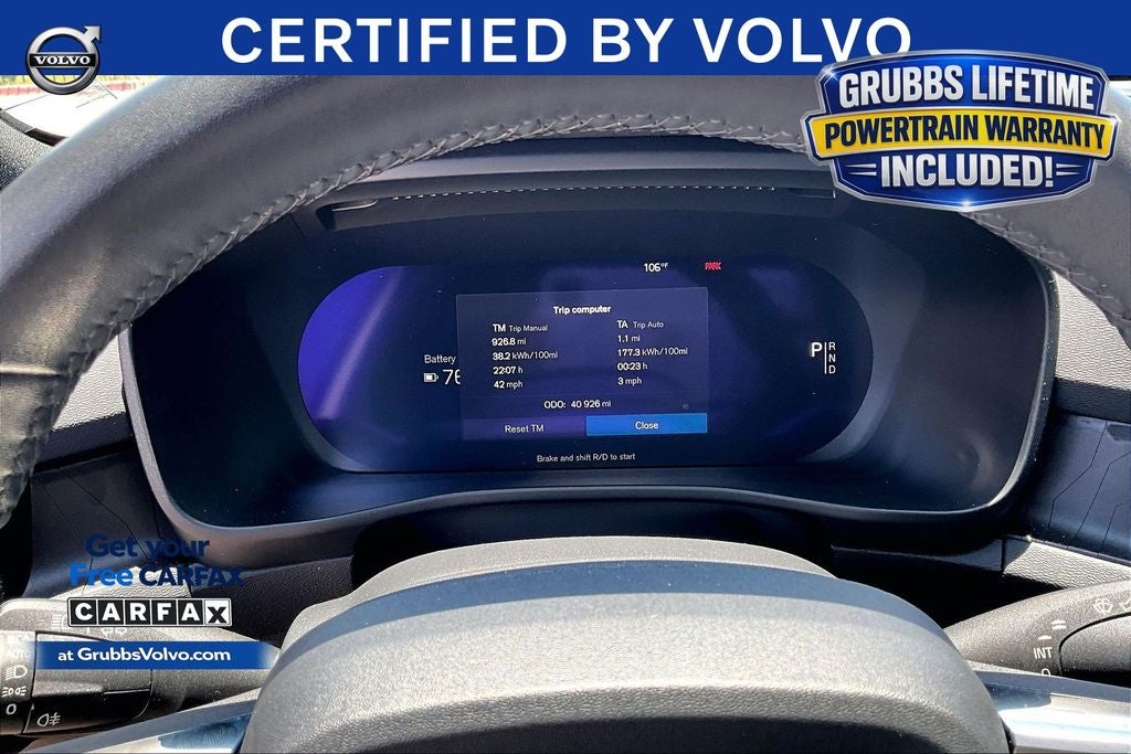 2023 Volvo XC40 Recharge Pure Electric Twin Plus