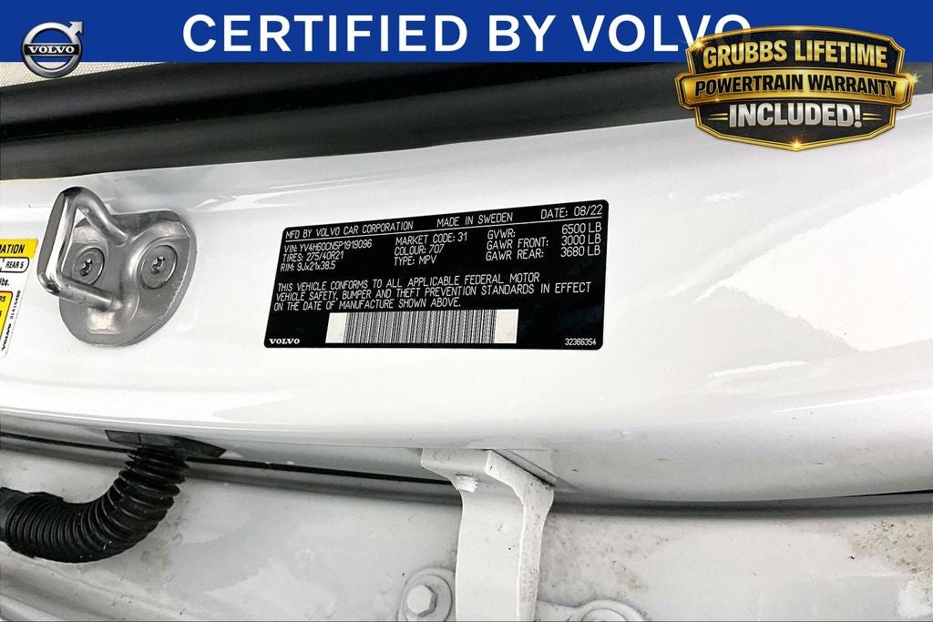 2023 Volvo XC90 Recharge Plug-In Hybrid T8 Plus Bright Theme 7 Passenger