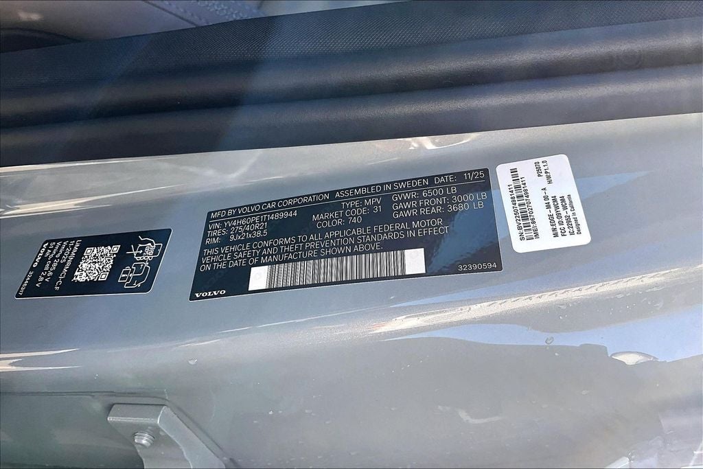 2026 Volvo XC90 Plug-In Hybrid T8 Plus 7 Passenger