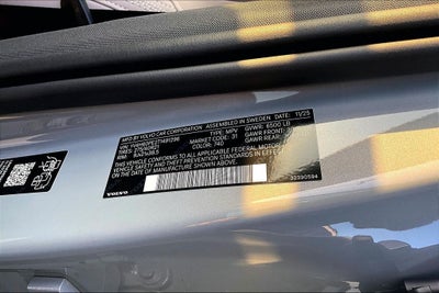 2026 Volvo XC90 Plug-In Hybrid T8 Plus 7 Passenger