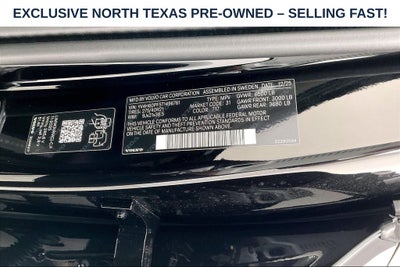 2026 Volvo XC90 Plug-In Hybrid T8 Ultra 7 Passenger