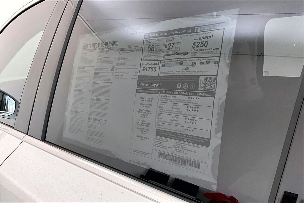 2026 Volvo XC90 Plug-In Hybrid T8 Ultra 7 Passenger