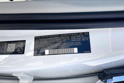 2026 Volvo XC90 Plug-In Hybrid T8 Ultra 7 Passenger