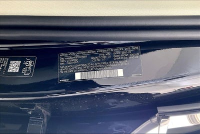 2026 Volvo XC90 Plug-In Hybrid T8 Ultra 7 Passenger