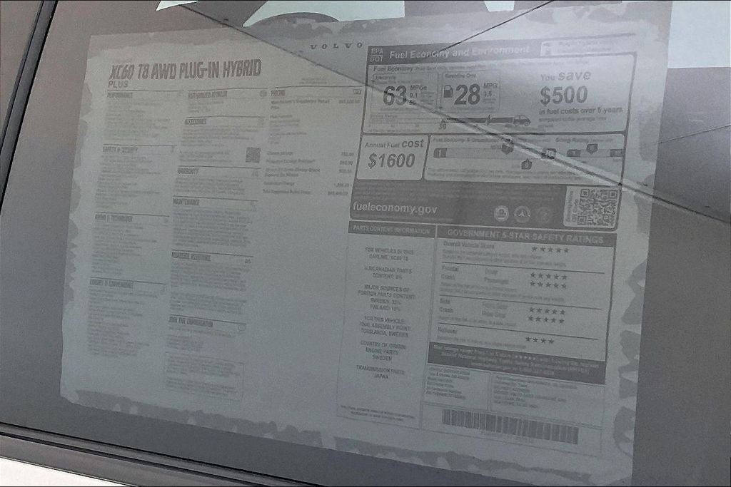 2026 Volvo XC60 Plug-In Hybrid T8 Plus