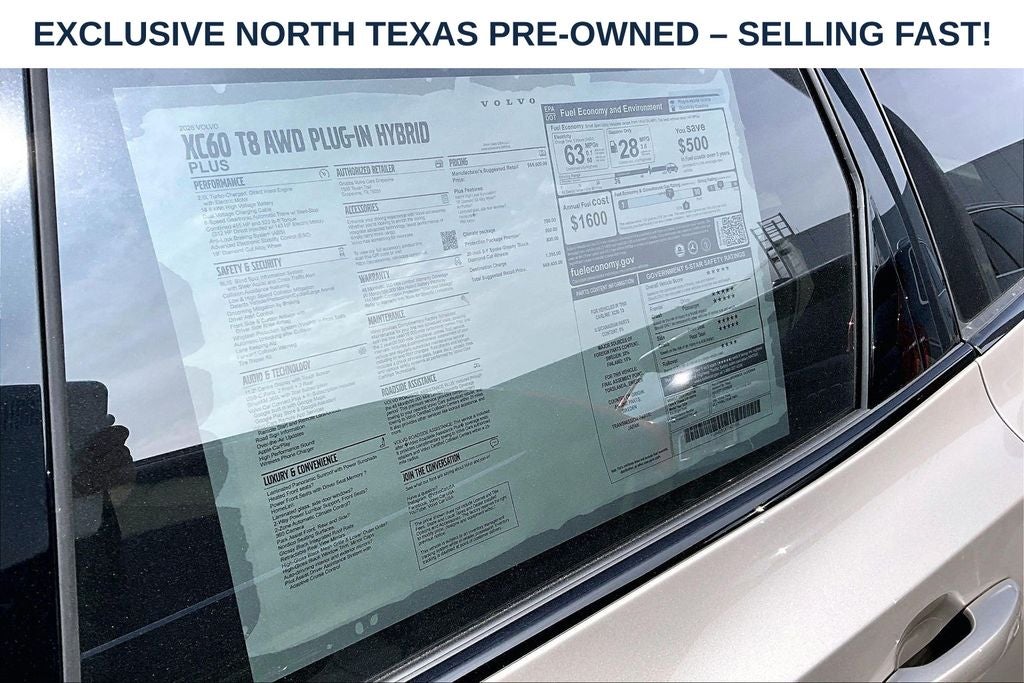 2026 Volvo XC60 Plug-In Hybrid T8 Plus