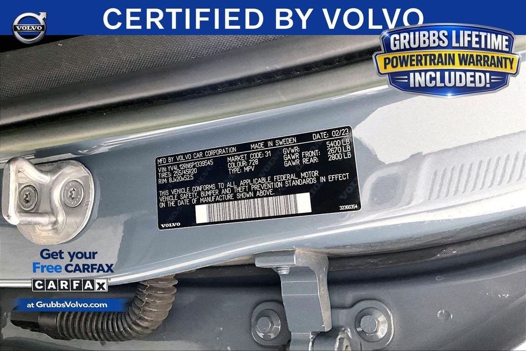 2023 Volvo XC60 B5 Plus Bright Theme