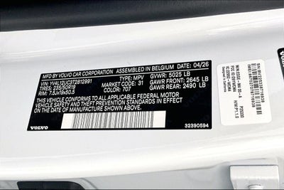 2026 Volvo XC40 B5 Plus