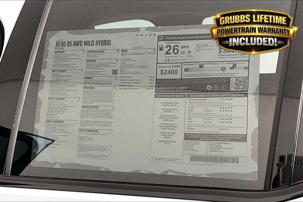 2026 Volvo XC40 B5 Plus