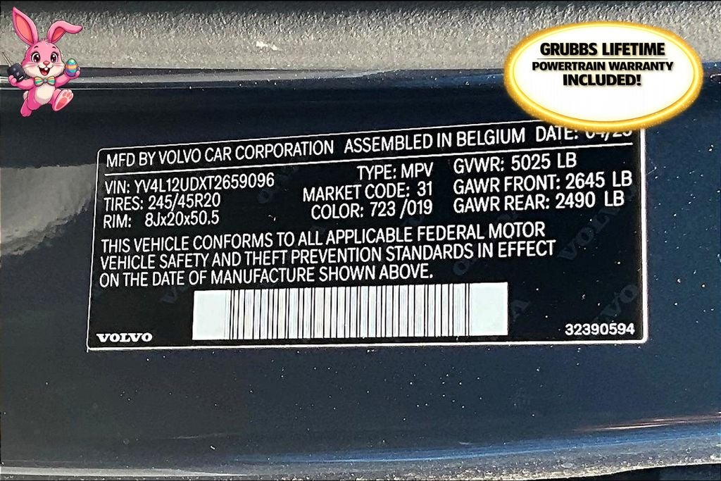 2026 Volvo XC40 B5 Ultra Black Edition