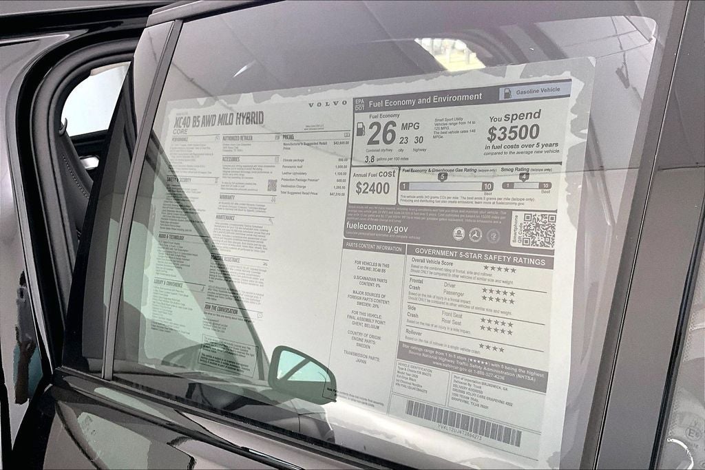 2026 Volvo XC40 B5 Core