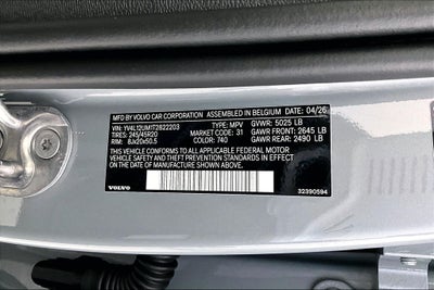 2026 Volvo XC40 B5 Ultra
