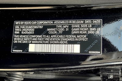 2026 Volvo XC40 B5 Ultra