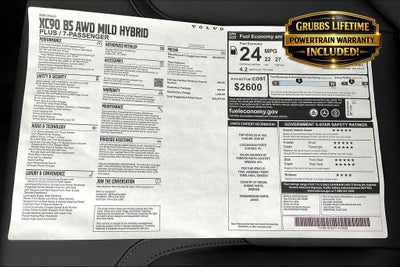 2026 Volvo XC90 B5 Plus