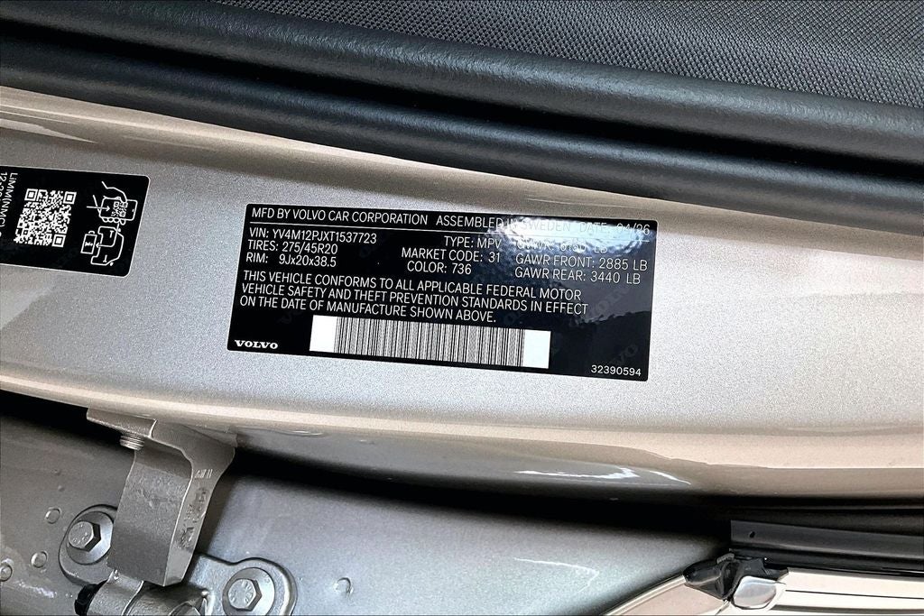 2026 Volvo XC90 B5 Core